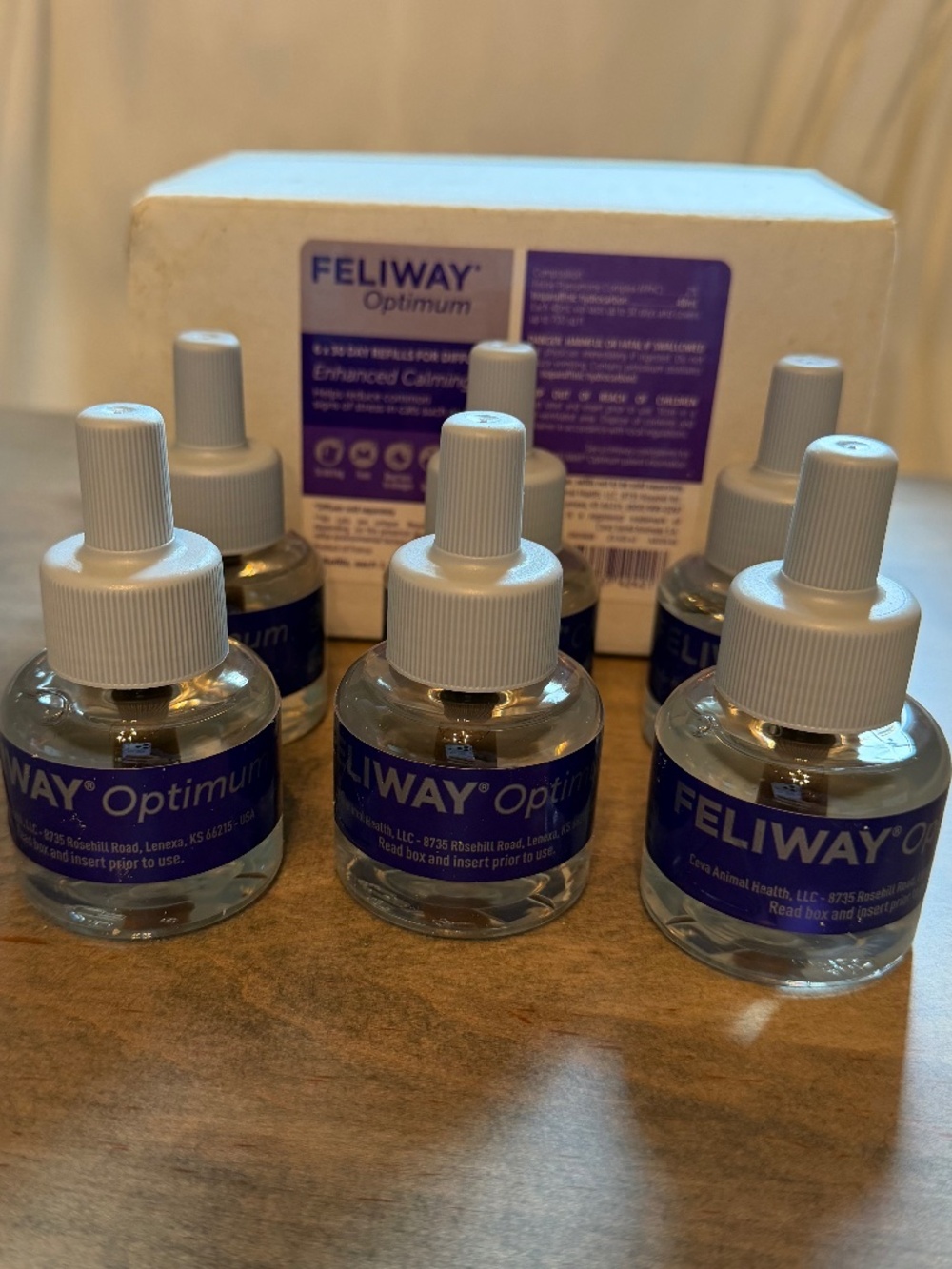 6 Pack Feliway Optimum Refills